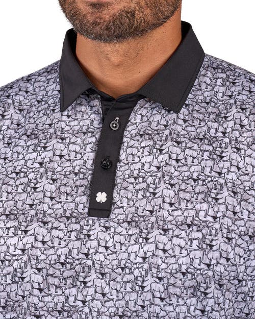Black Clover Longhorn Polo In Multi
