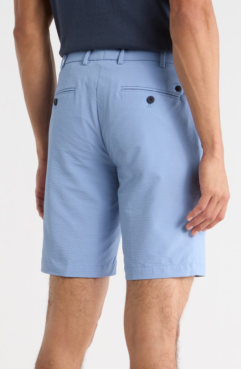 Peter Millar Matlock Seersucker Performance Shorts, Alternate, color, Angelite