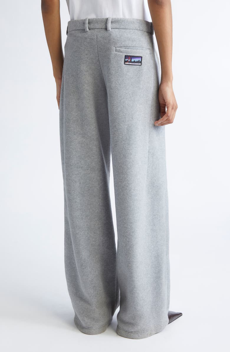 JULIE KEGELS Pleece Fleece Straight Leg Pants, Alternate, color, Grey