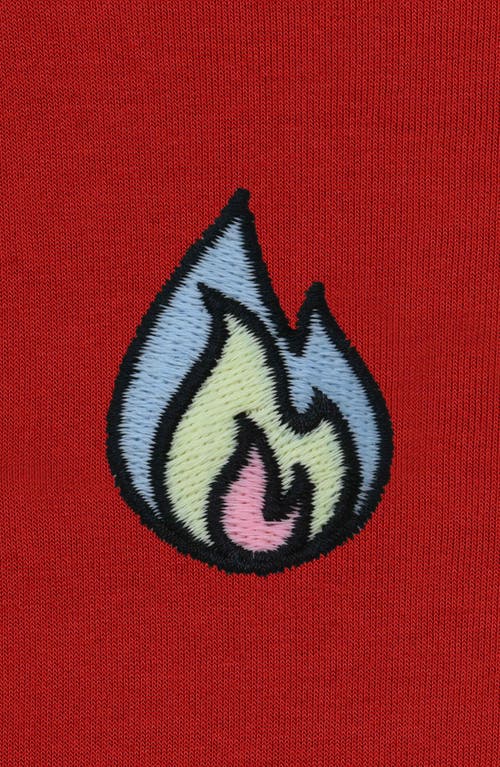 DALIX DALIX FIRE FLEECE SWEATSHIRT