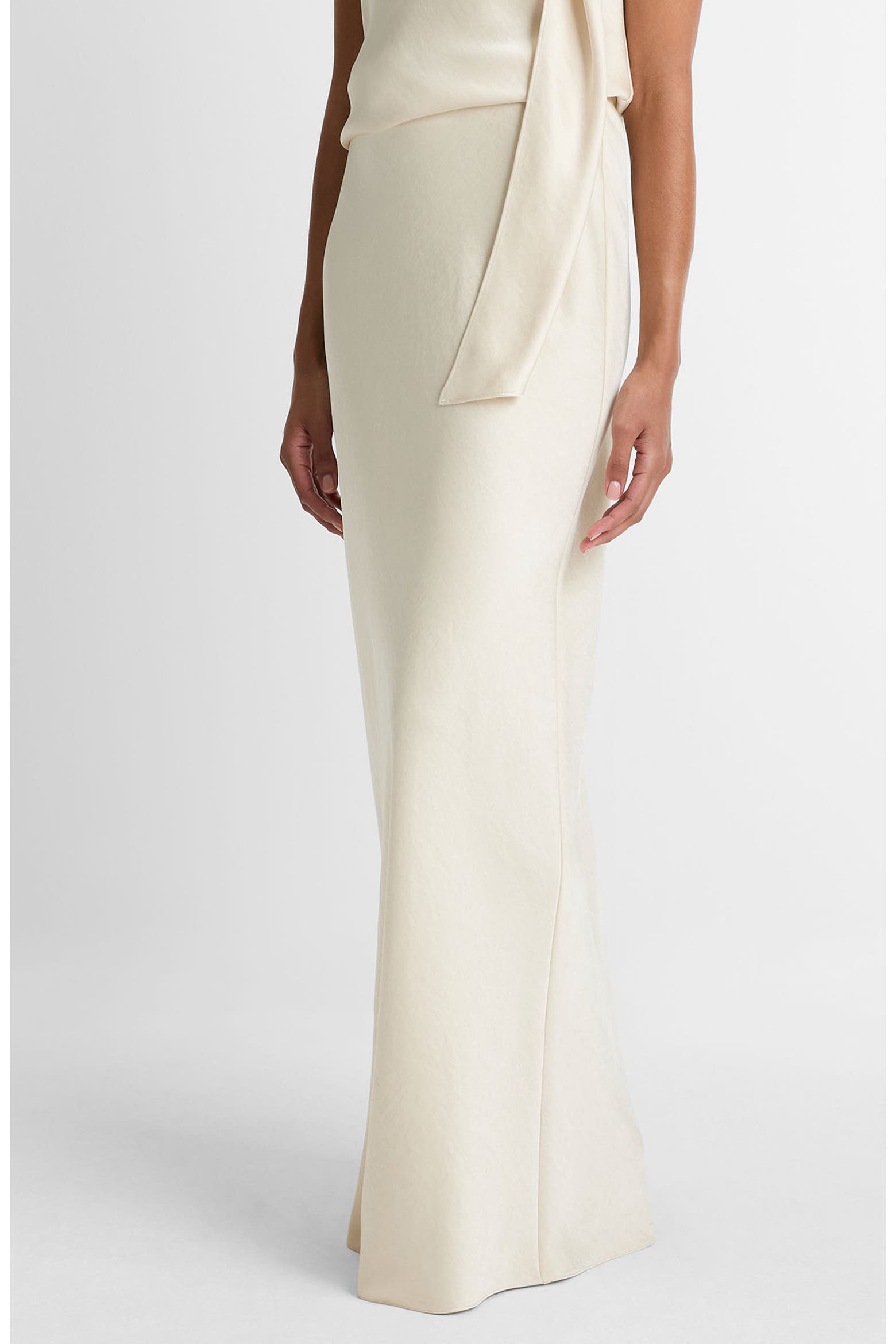Vince Satin Bias Column Skirt (Women) | Nordstromrack