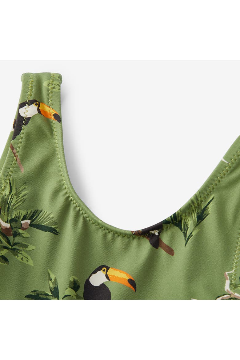 Ballet Skirt Swimsuit, Alternate, color, Toucan