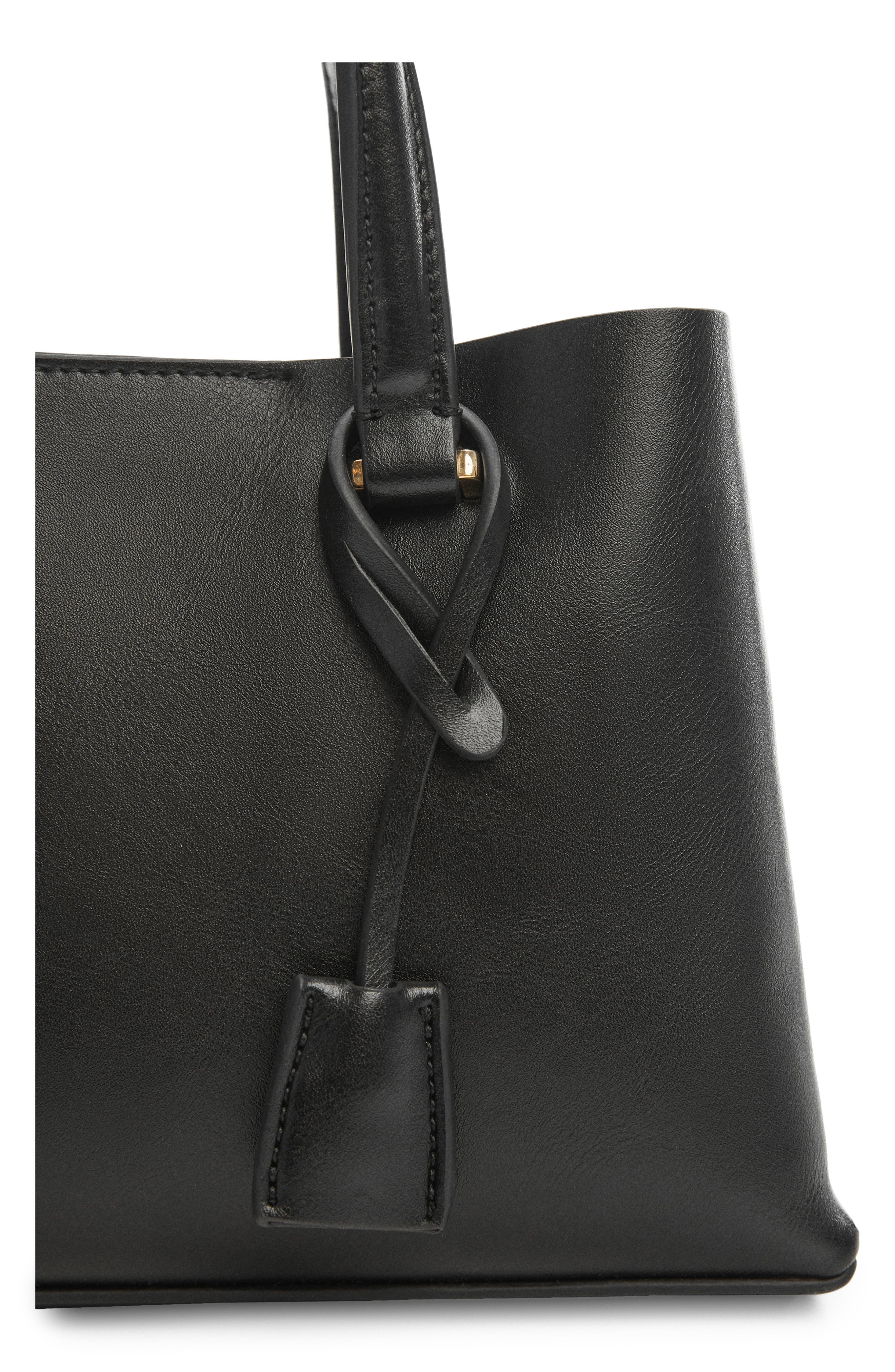 MANGO Faux Leather Crossbody Bag, Alternate, color, 