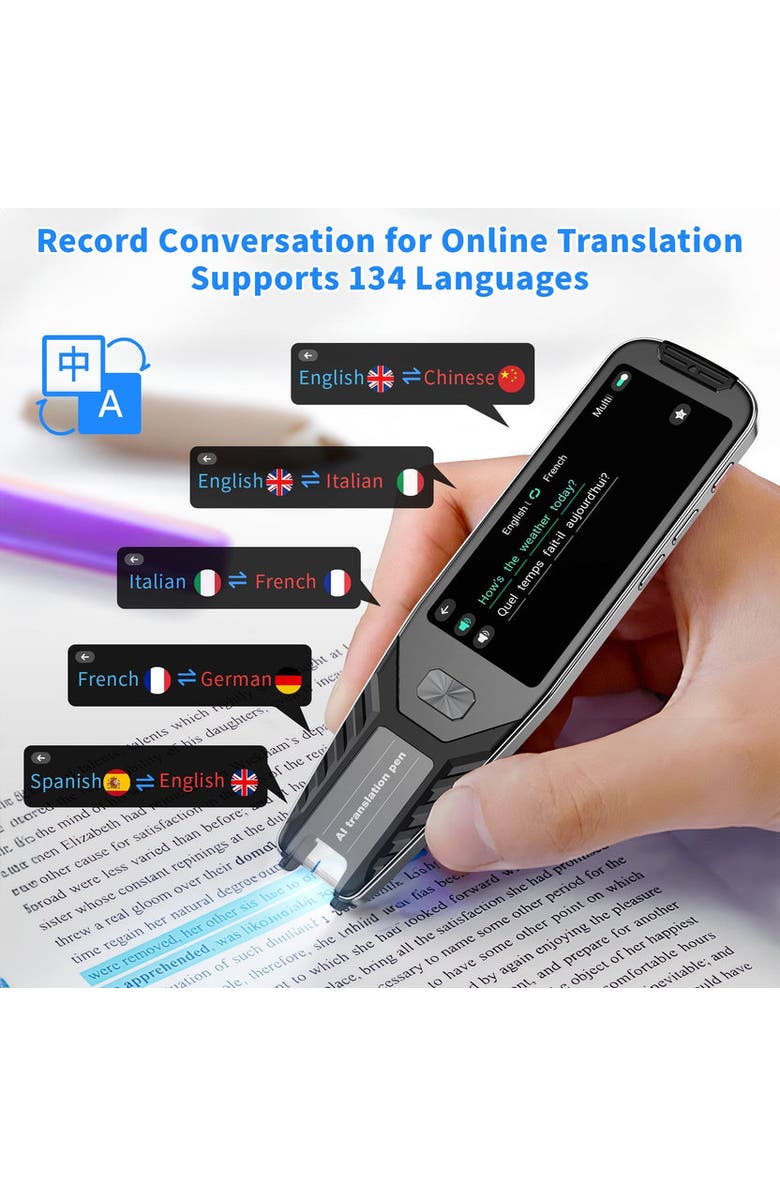 CONTIXO Translator Pen, Alternate, color, Grey