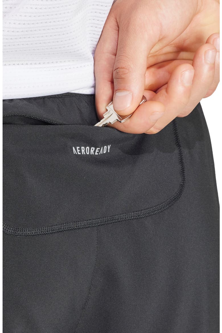 OTR B Running Shorts, Alternate, color, BLACK