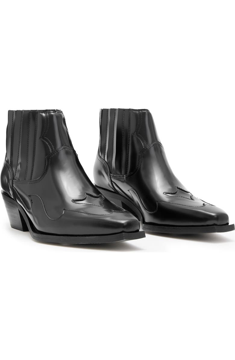 AllSaints Jonty Western Boot, Main, color,