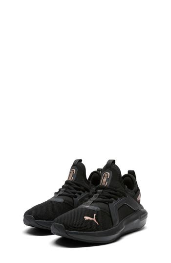 Puma Kids' Softride Enzo 5 Sneaker In Black