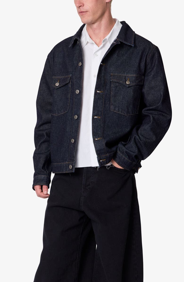 mnml Raw Denim Jacket, Alternate, color,