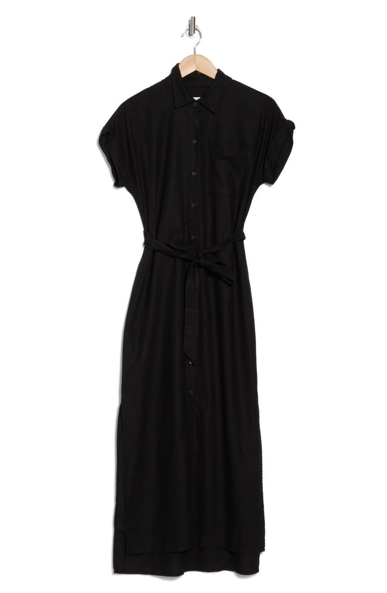 Linen Blend Maxi Dress