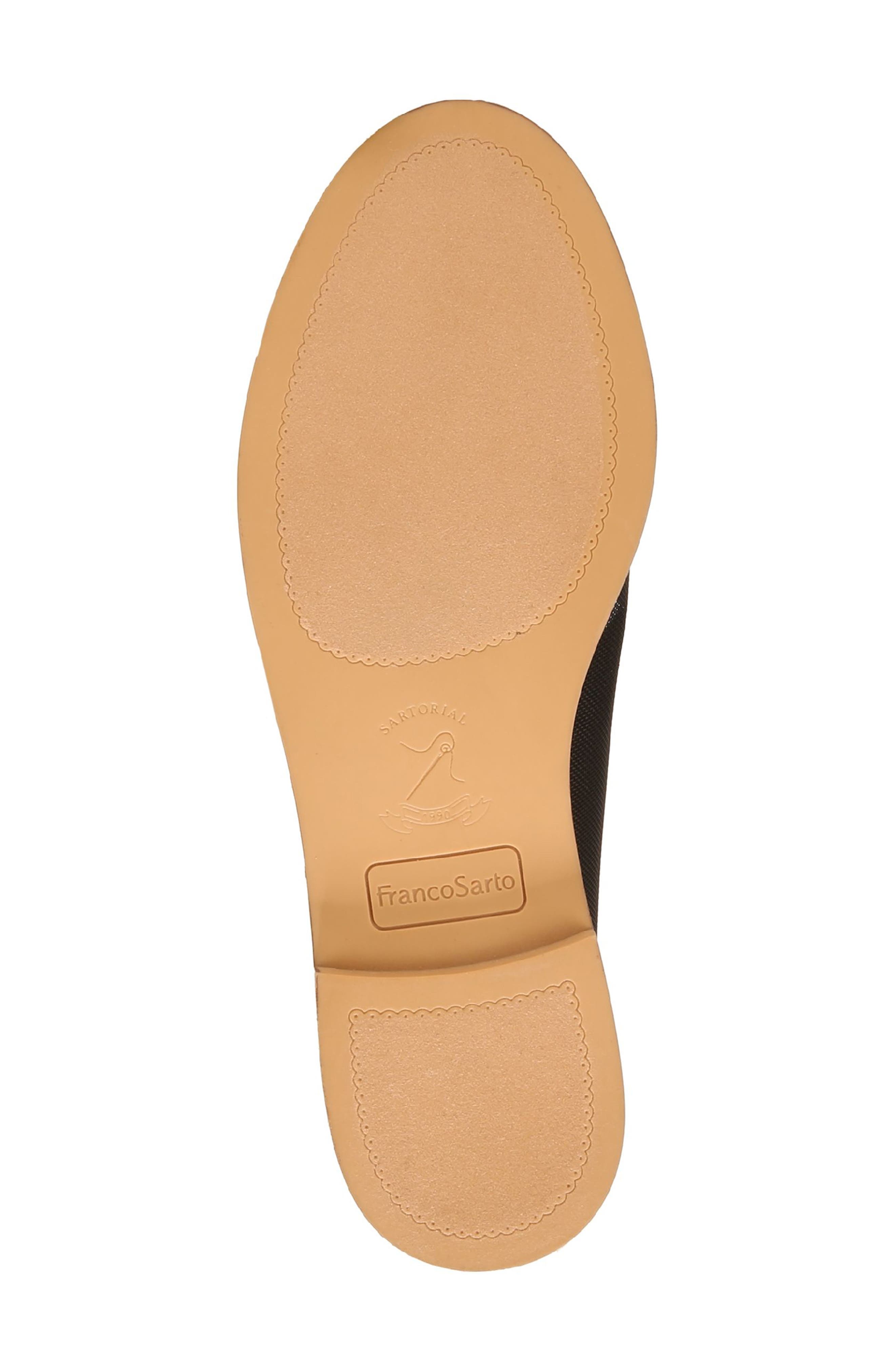 Franco Sarto Stellan Embellished Loafer, Alternate, color, Black