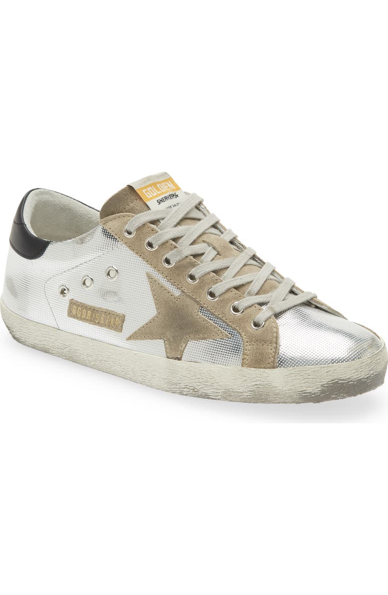 Golden Goose Super-Star Laminated Sneaker, Main, color,