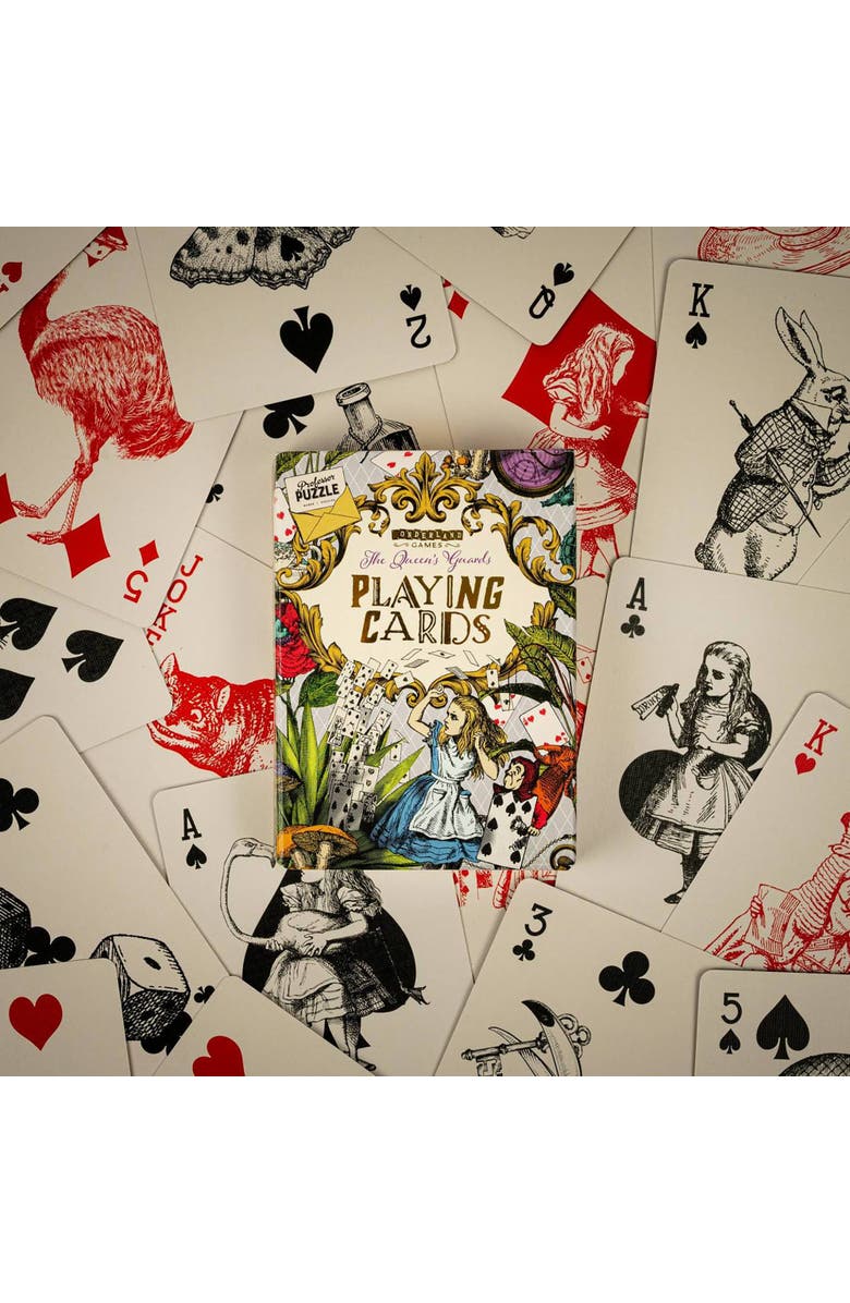 Professor Puzzle Queen
s Guards Giant Playing Cards 54 Xl Cards, Alternate, color, Multicolored