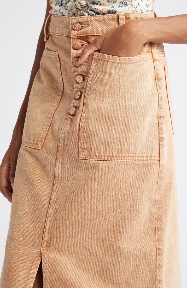 Ulla Johnson The Bea Nonstretch Denim Skirt, Alternate, color, 