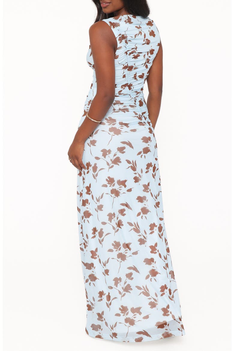 Gracelyn Maxi Dress, Alternate, color, BLUE FLORAL