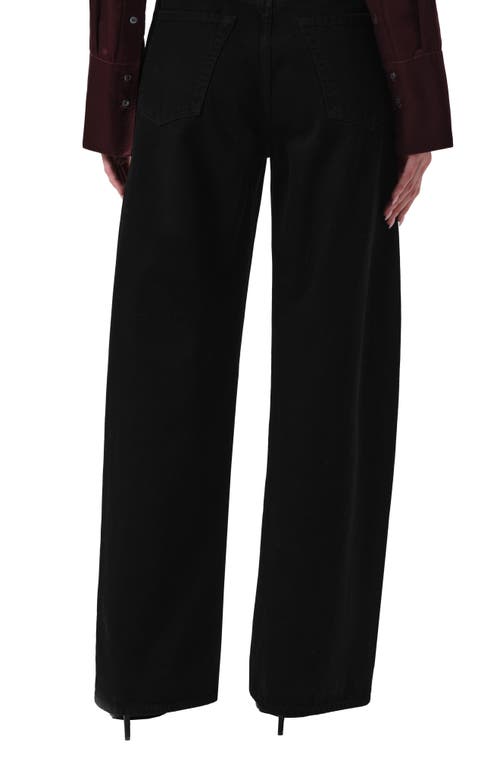 Citizen Of Humanity Citizens Of Humanity Ayla High Waist Baggy Wide Leg Jeans In Black