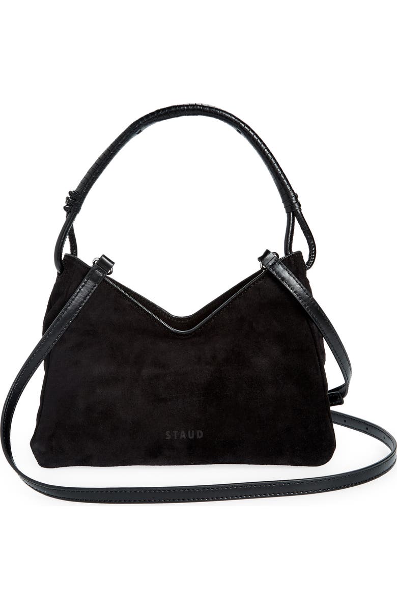 STAUD Valerie Suede Shoulder Bag, Alternate, color,