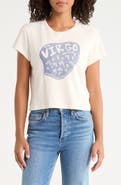 Re/Done '50s Graphic Cotton & Recycled Cotton Boxy Tee