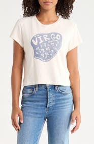 Re/Done '50s Graphic Cotton & Recycled Cotton Boxy Tee