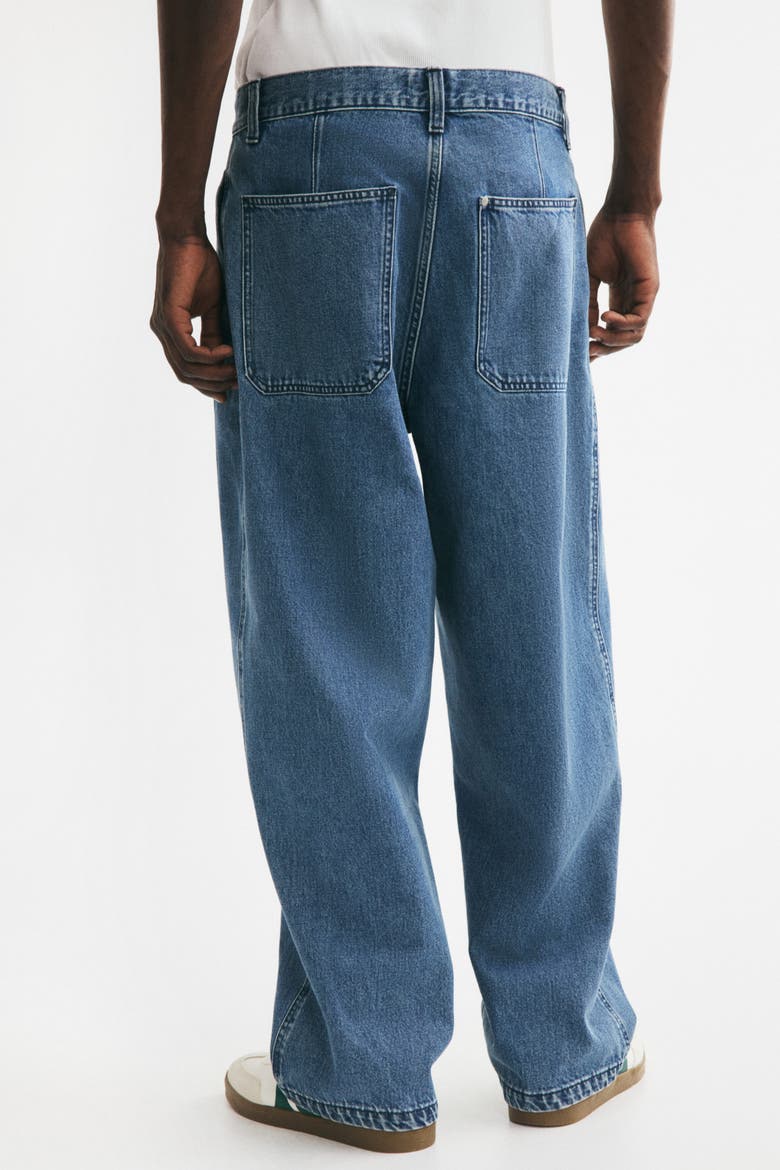 Baggy Jeans, Alternate, color, Denim blue