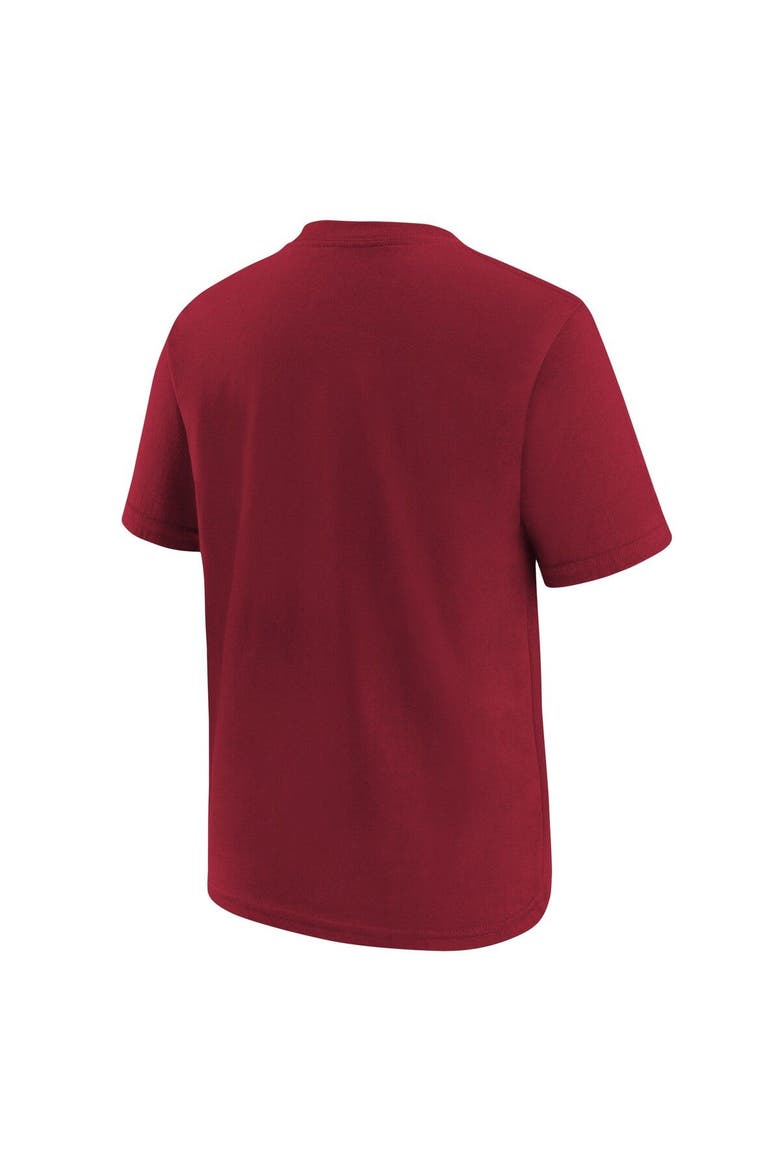 Youth Nike Scarlet San Francisco 49ers Logo T-Shirt, Alternate, color, Scarlet