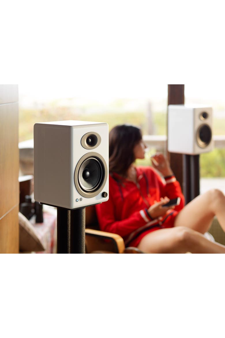 A5+ Home Music System w/ Bluetooth aptX-HD, Alternate, color, White