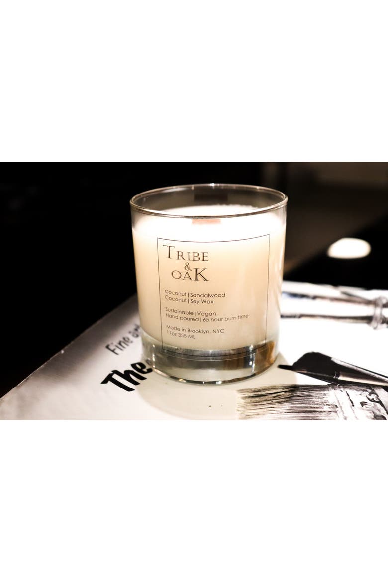 Coconut Sandalwood Coconut Soy Candle, Alternate, color, No Color