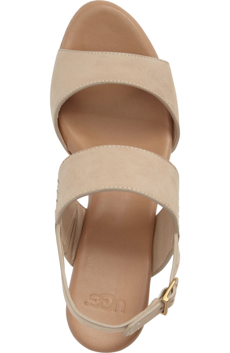 UGG<sup>®</sup> Elena Platform Wedge Sandal, Alternate, color,