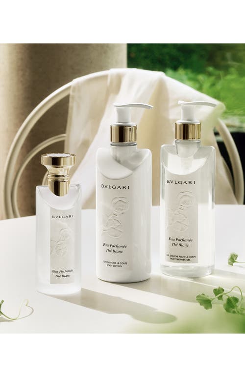 Bvlgari Eau Perfumée Thé Blanc Shower Gel In No Color