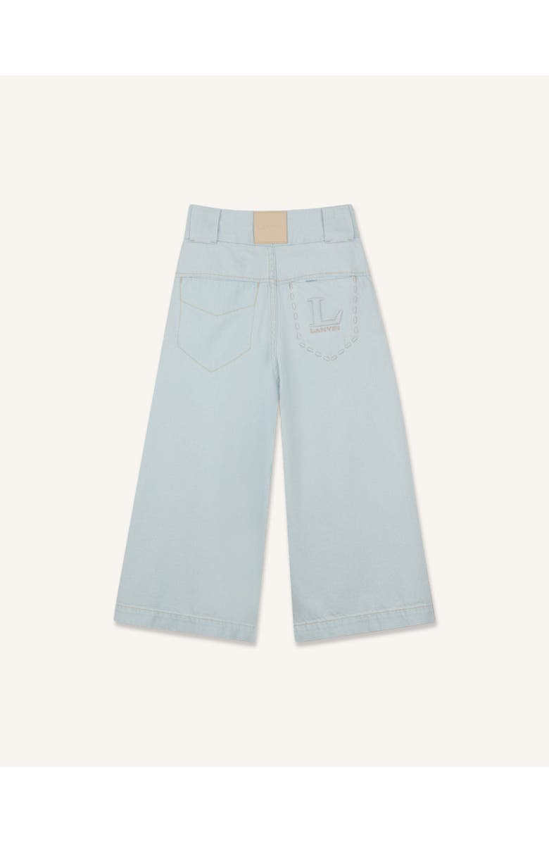 Lanvin WIDE-LEG TROUSERS, Alternate, color, Blue