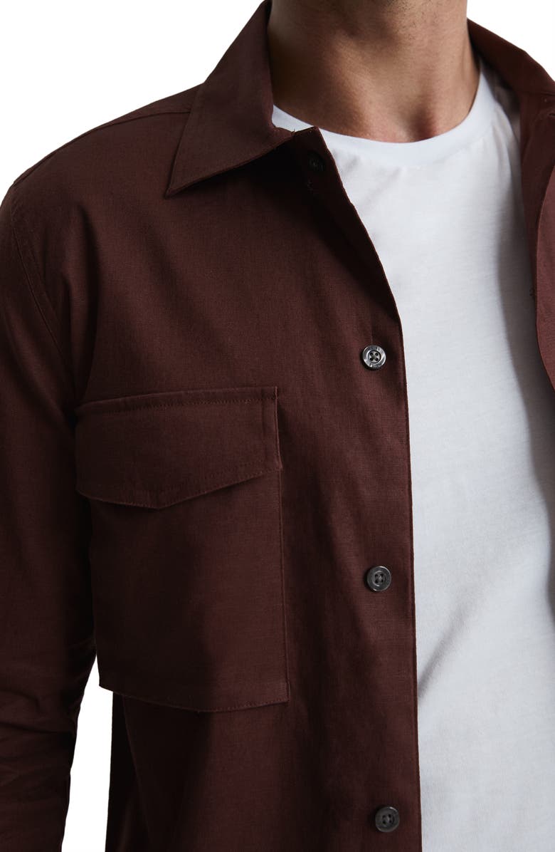 Reiss Kimchi Linen Blend Jacket, Alternate, color,