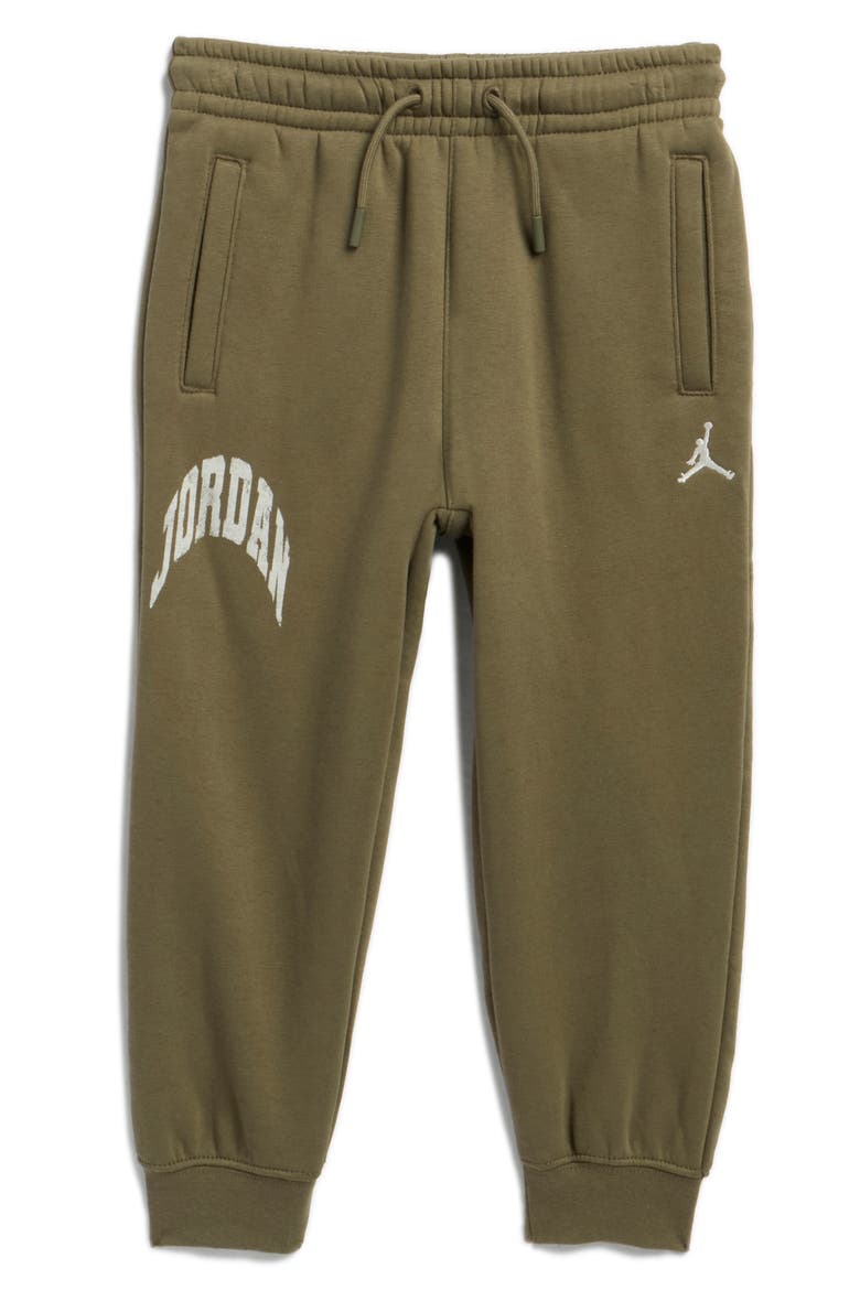 Kids' MVP Fleece Sweatpants, Main, color, MEDIUM OLIVE