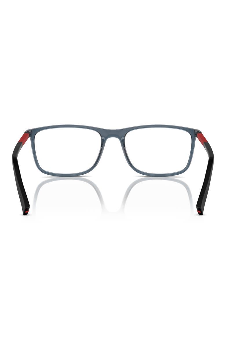 57mm Rectangular Optical Glasses, Alternate, color, TRANSPARENT AVIO