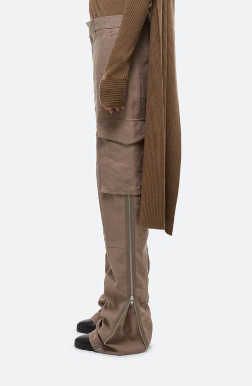Helmut Lang Cargo Carpenter Pants In Driftwood