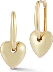 Ember Fine Jewelry Heart Charm Earrings