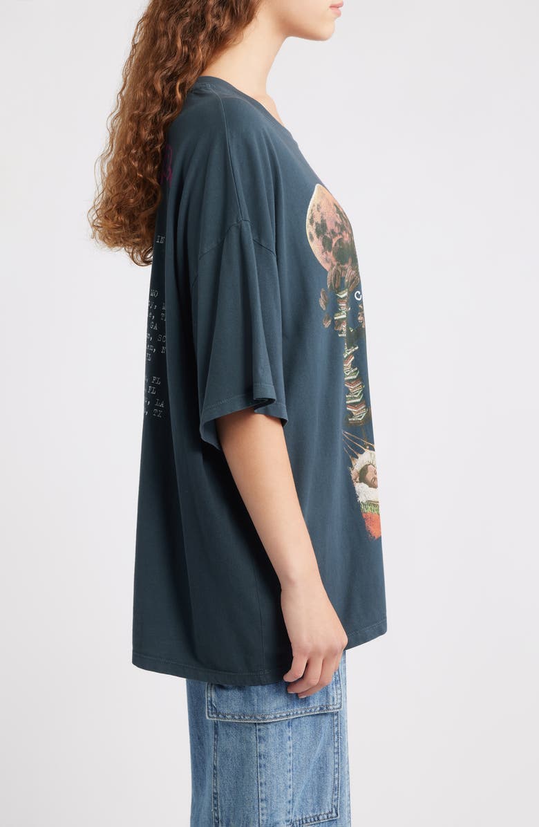 Daydreamer Green Day Insomniac Cotton Graphic T-Shirt, Alternate, color, Vintage Black