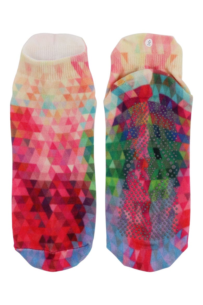 Yoga Grip Socks, Alternate, color, Tribeca Sand