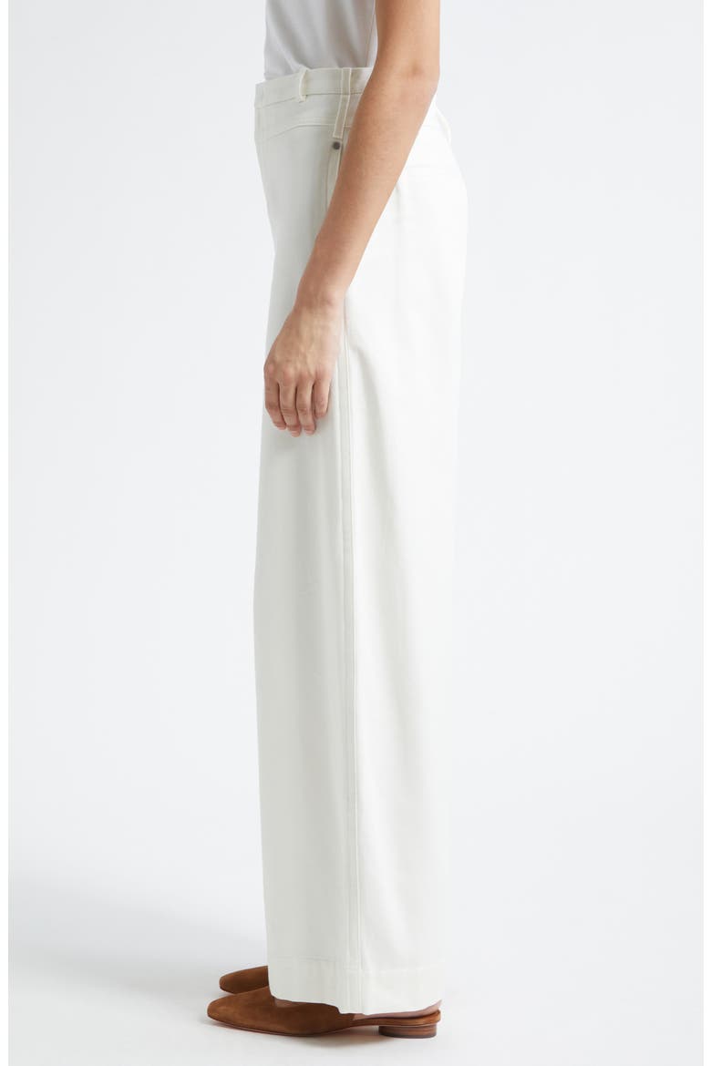 Cotton Utility Wide Leg Pants, Alternate, color, BONE