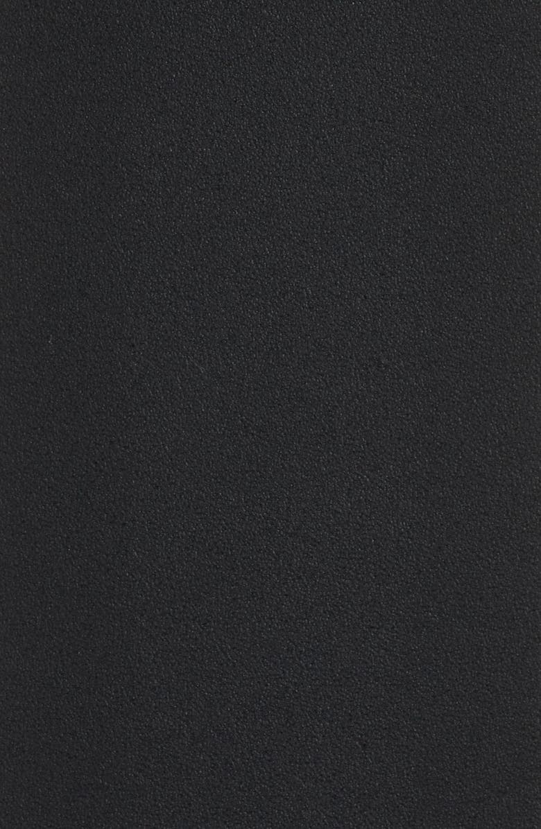 Dolce&Gabbana DG Logo Buckle Leather Belt, Alternate, color, Nero / Gold