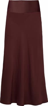 WeWoreWhat Midi Chiffon Cutout Skirt