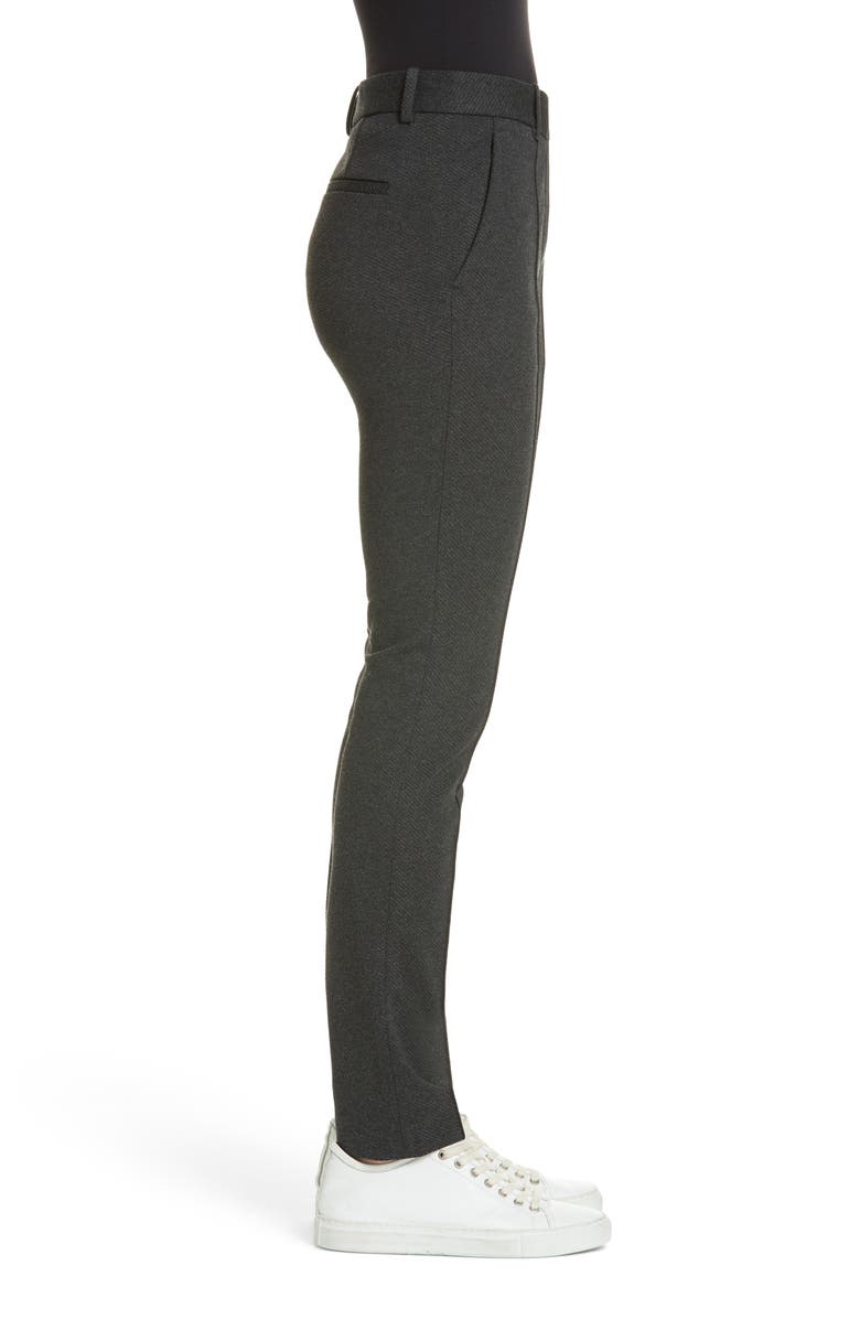 Theory Seamed Front Stretch Twill Pants, Alternate, color, 