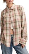 Lucky Brand Plaid Button-Up Cotton Shirt