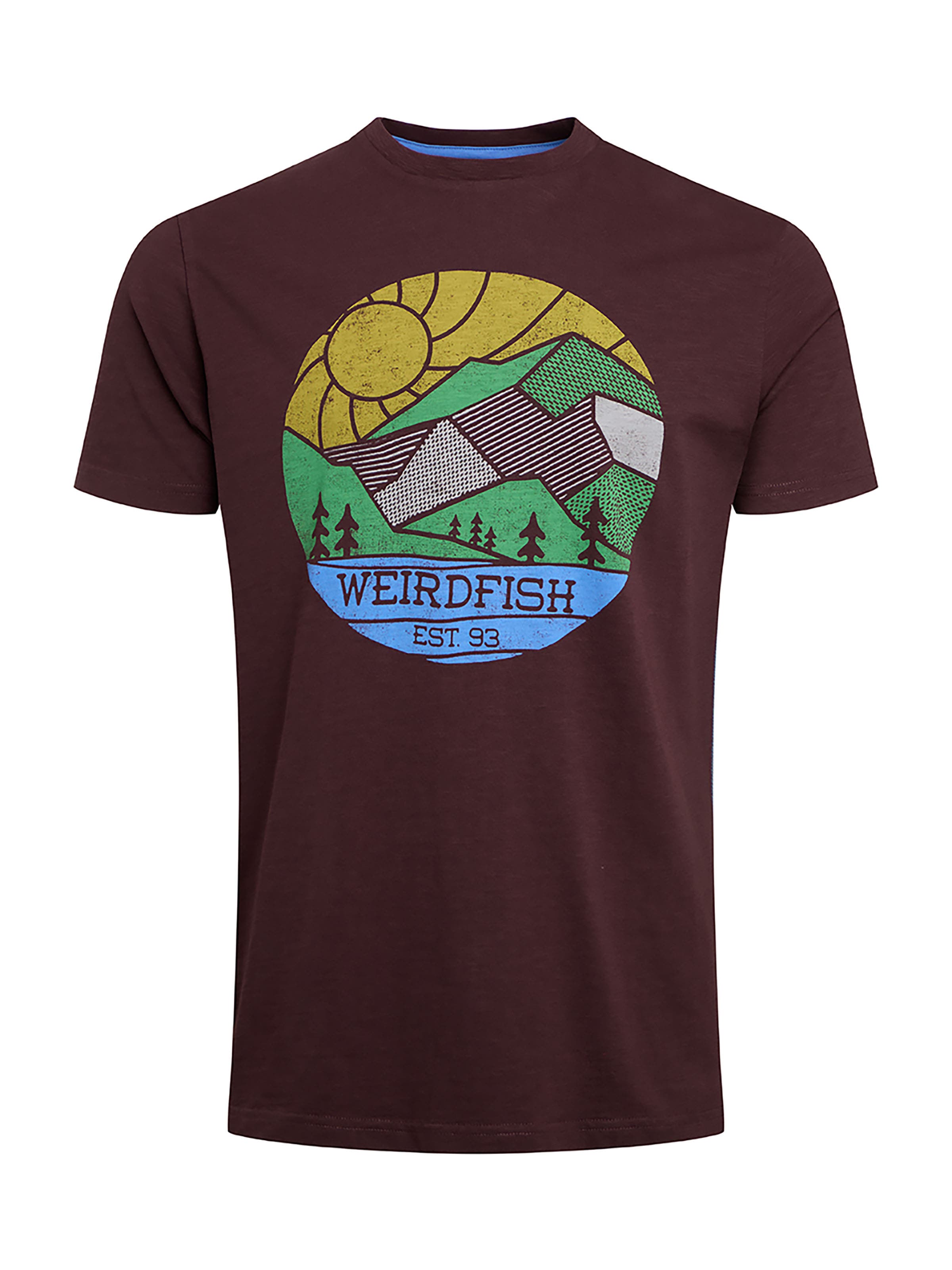 Weird Fish Foothills Front Print T-Shirt (Men) | Nordstrom