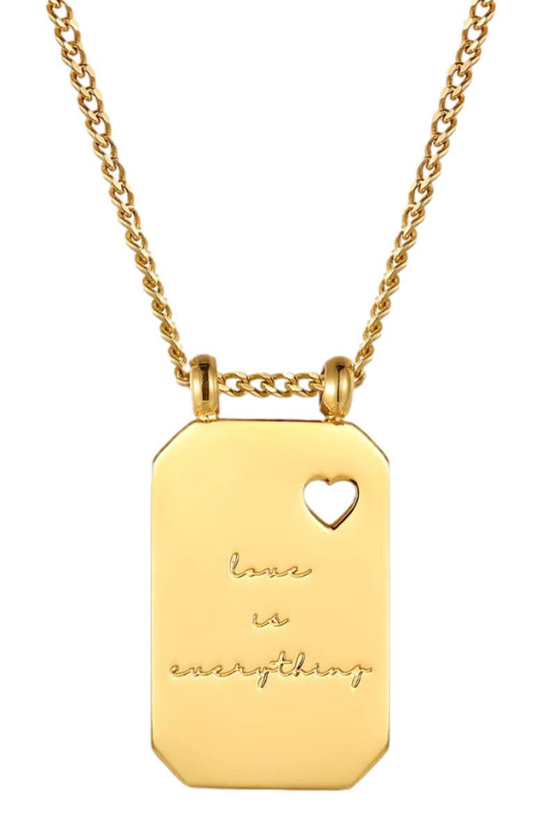 Mantra Love Is Everything - Necklace, Main, color, 