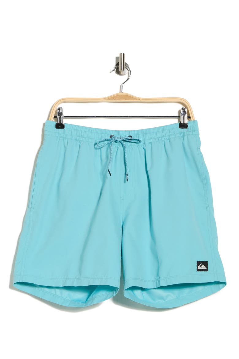 Everyday Solid Volley Swim Trunks, Alternate, color, MARINE BLUE