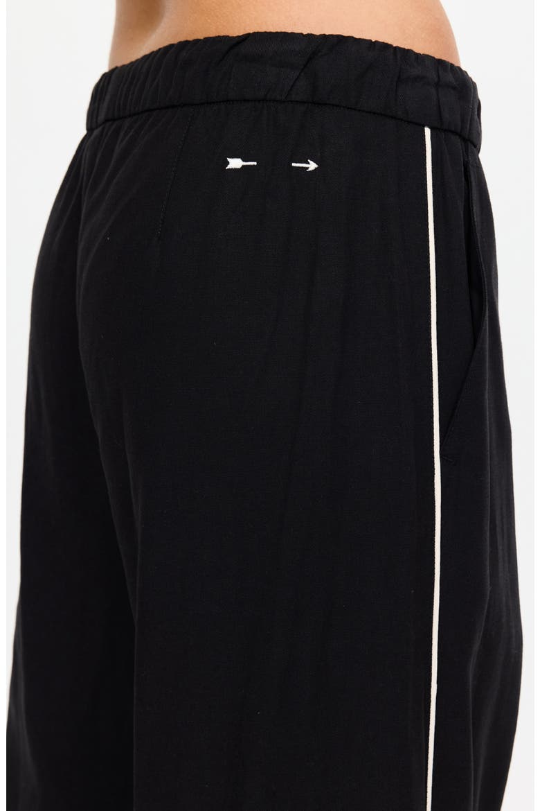 Elita Wide Leg Pants, Alternate, color, BLACK