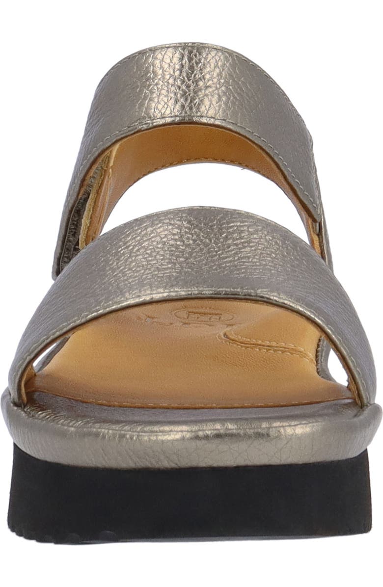 L'Amour des Pieds Abrilla Ankle Strap Sandal, Alternate, color, Hematite