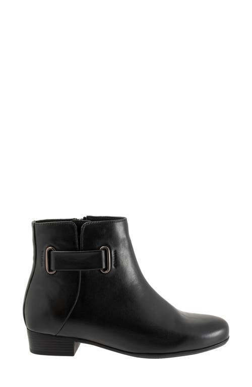 Trotters Maxwell Bootie In Black