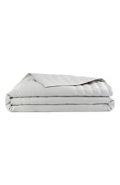 Hammered Silk & Cotton Blend Quilt