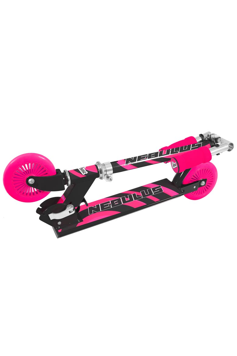Nebulus Adjustable Black and Pink Scooter, Alternate, color, Multicolored
