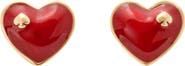 Kate Spade New York heart spade stud earrings